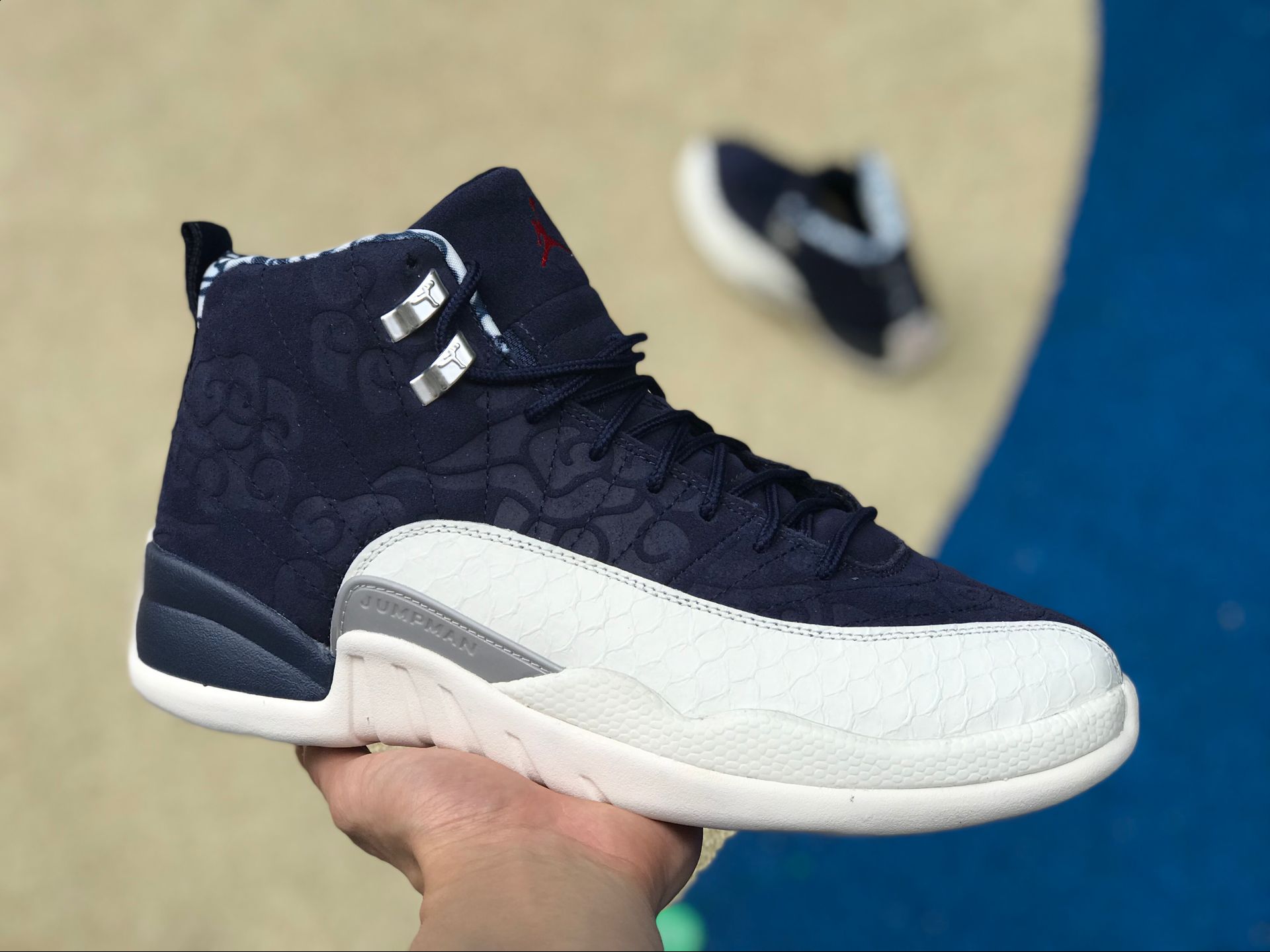 Nike Air Jordan 12 International Flight New Aj12 12s Navy Blue White Bv8016 445 14 - www.kickbulk.co